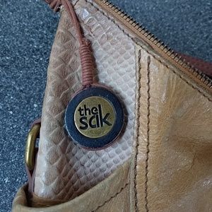 Brown leather 'the sak' purse