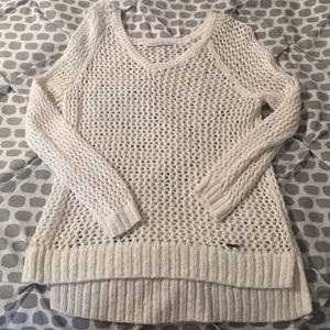 ⚡️Sale⚡️White mesh sweater
