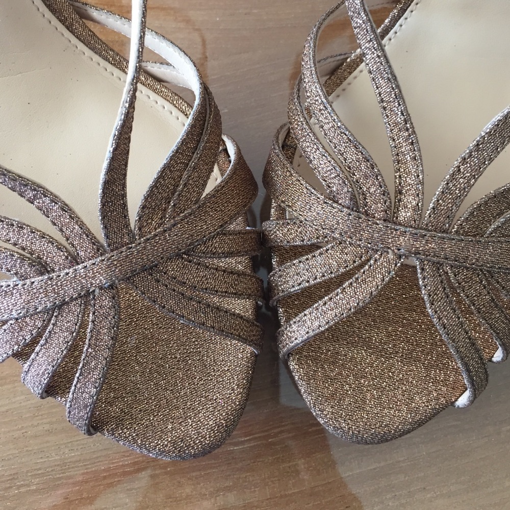 Nina Slingback Bonze/Gold Heels