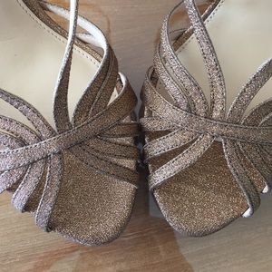 Nina Slingback Bonze/Gold Heels