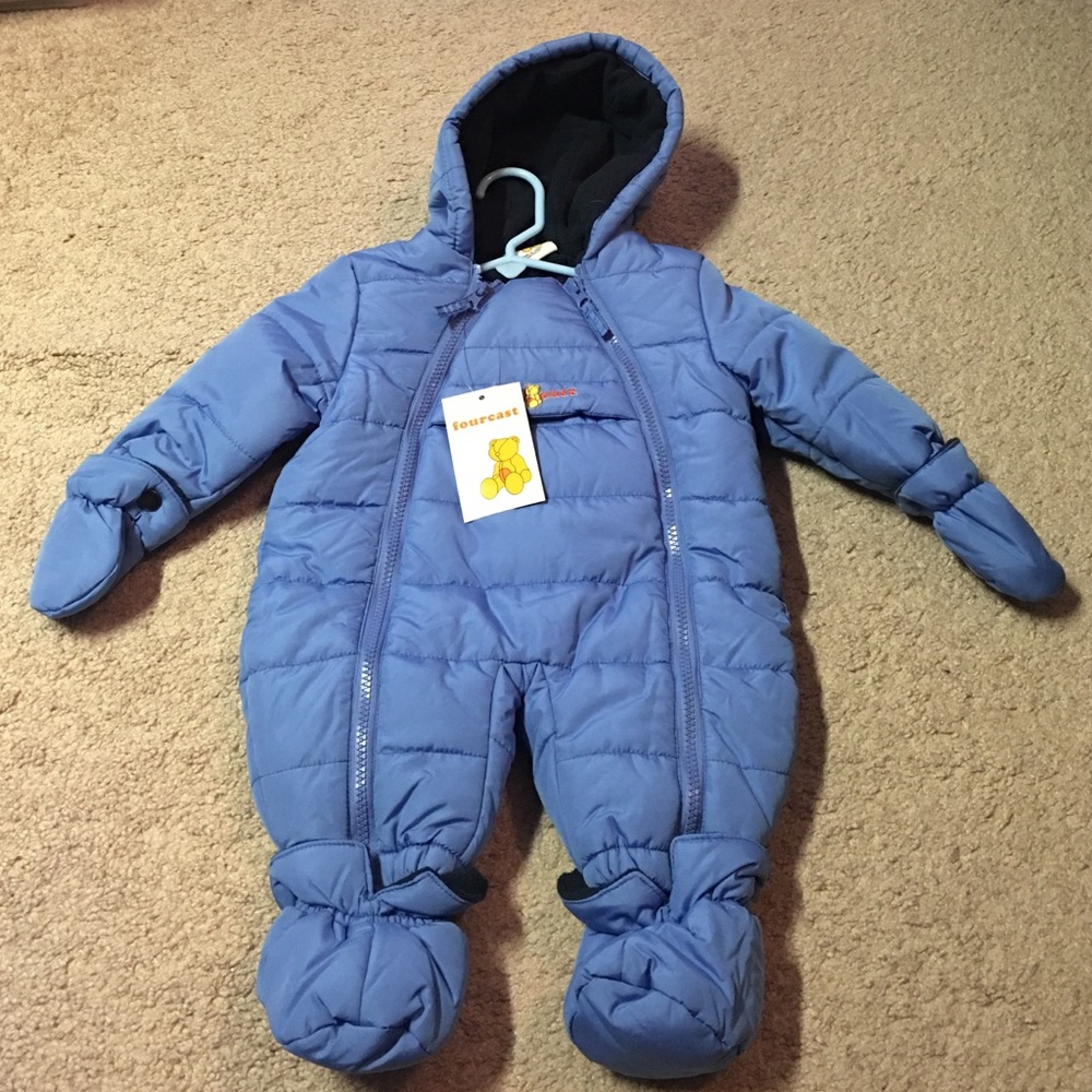 Blue Zip-Up Bunting