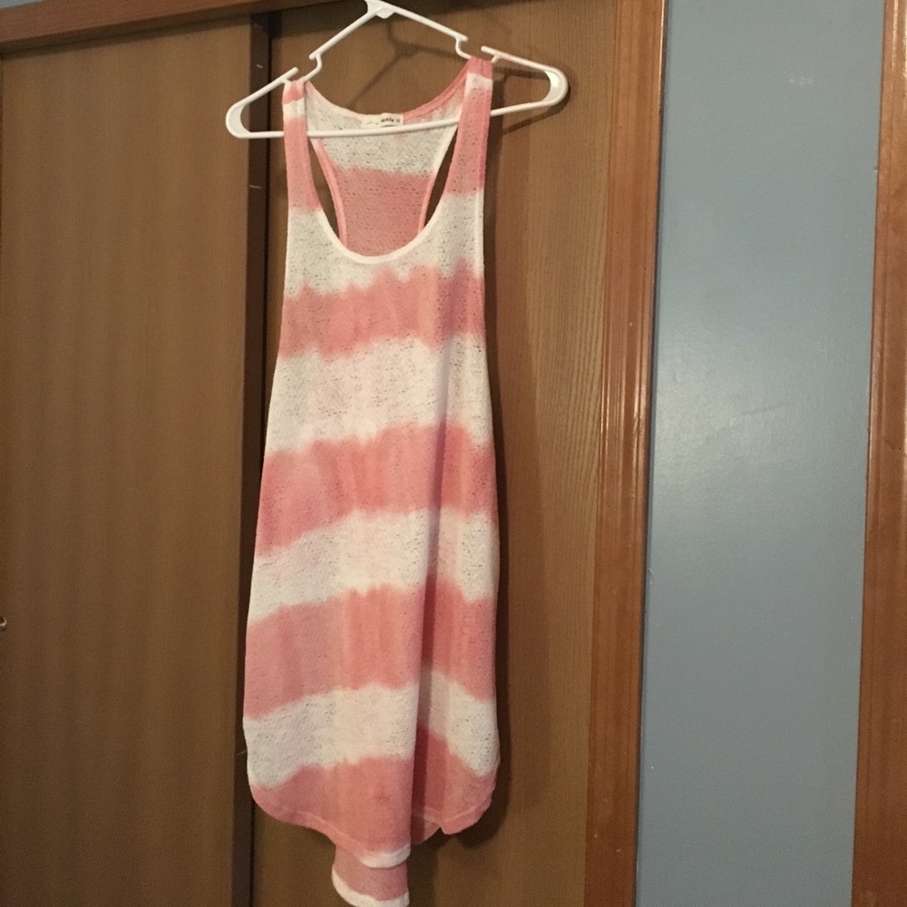 Noble U. Long tank or beach cover up