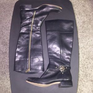 Michael Kors Fulton Harness Tall Riding Boots