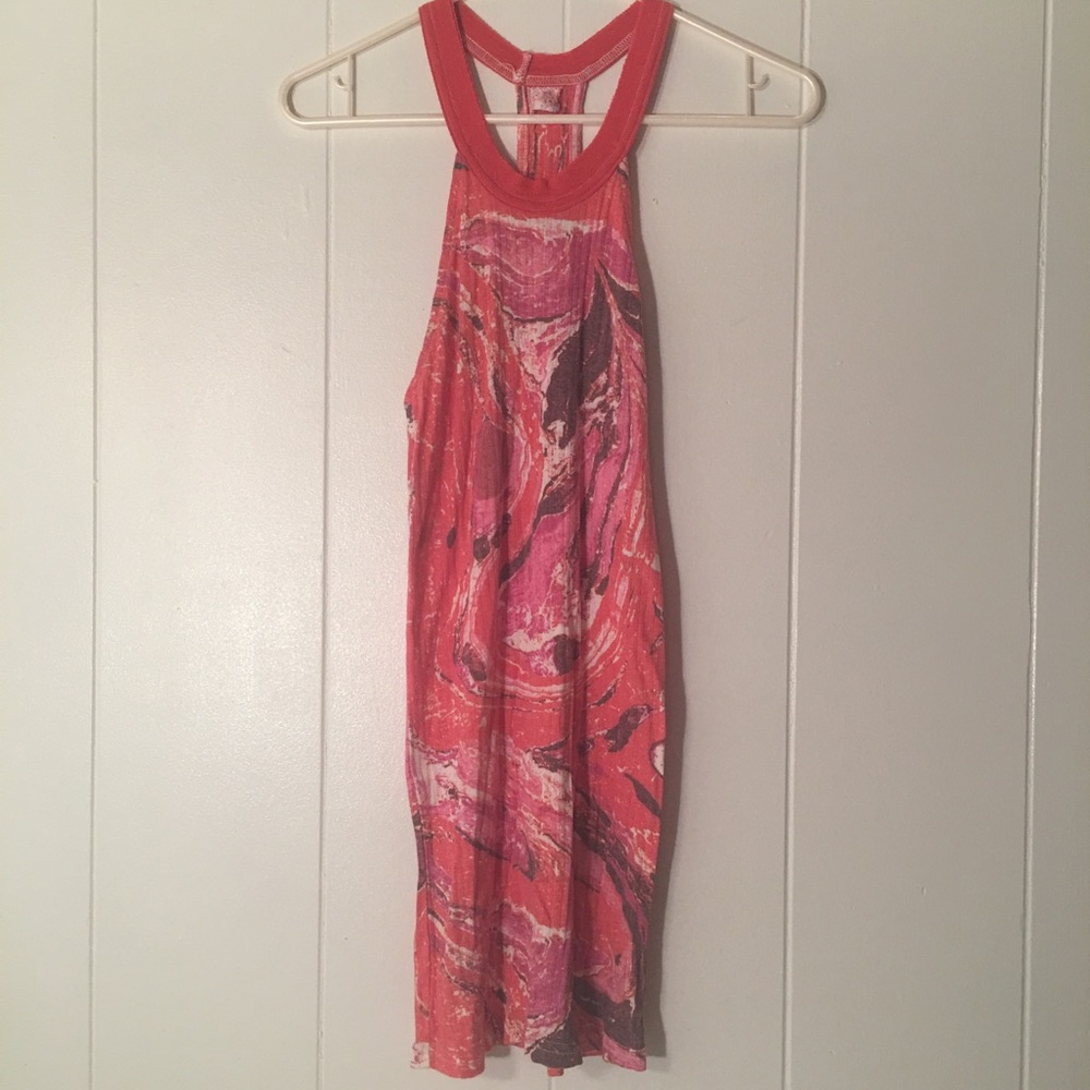 Free people abstract top