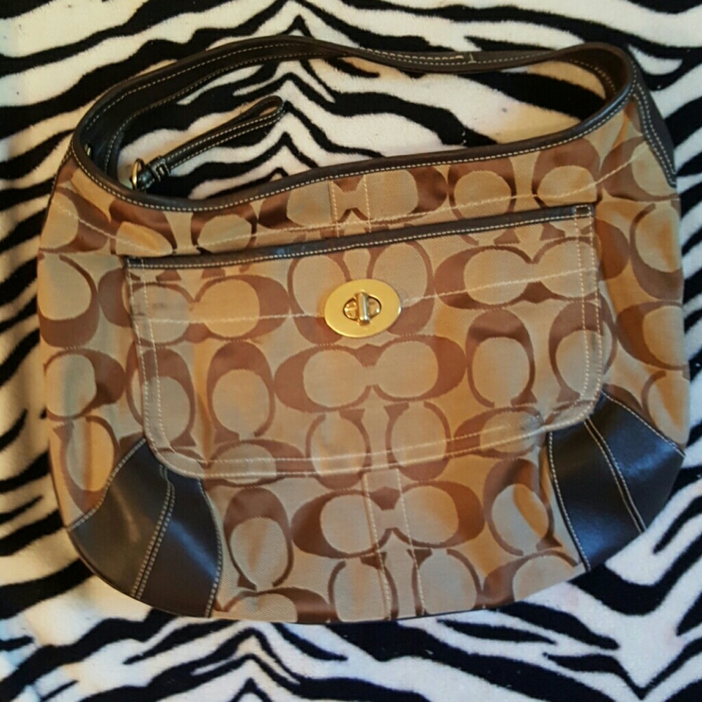Large coach tote