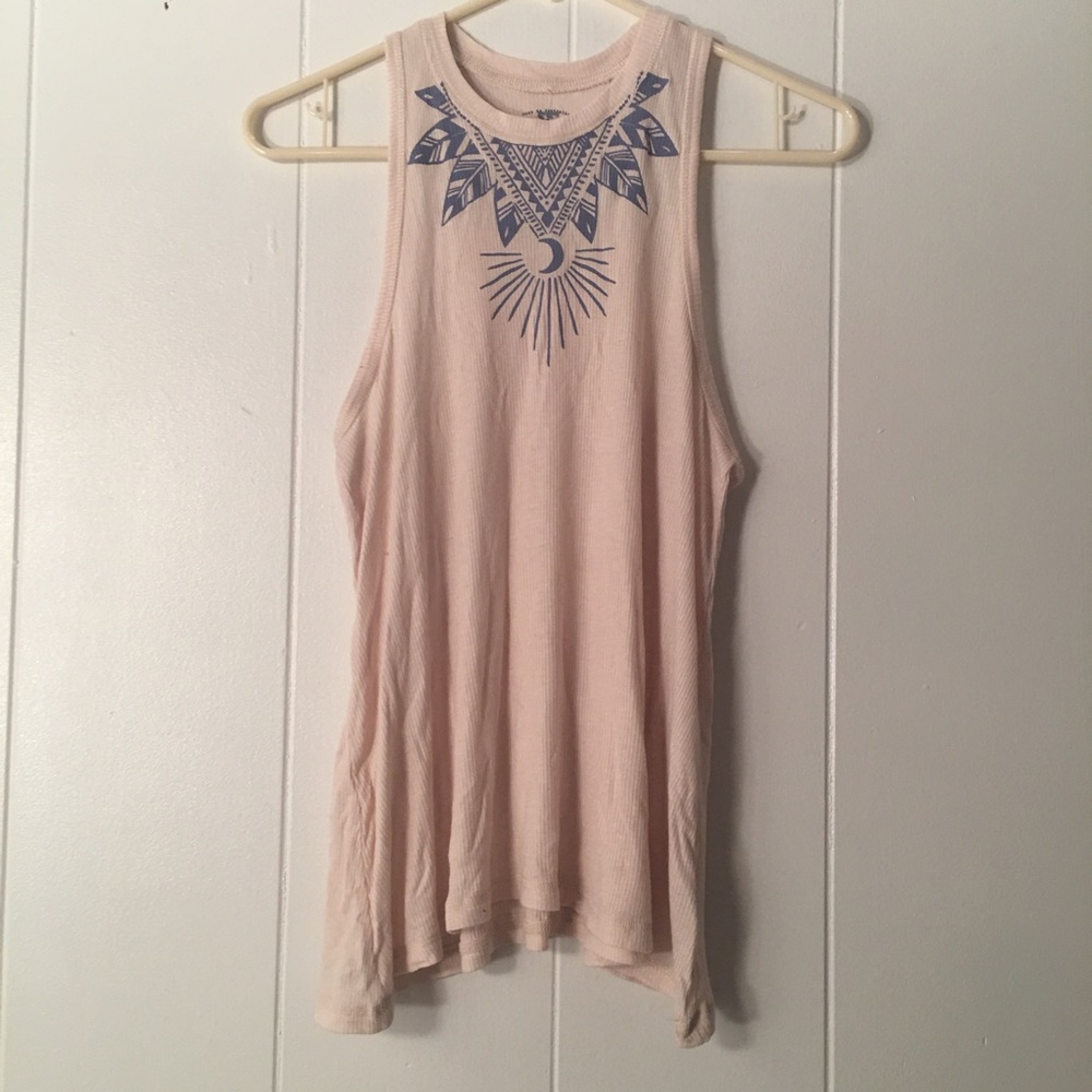 Billabong feather neck top