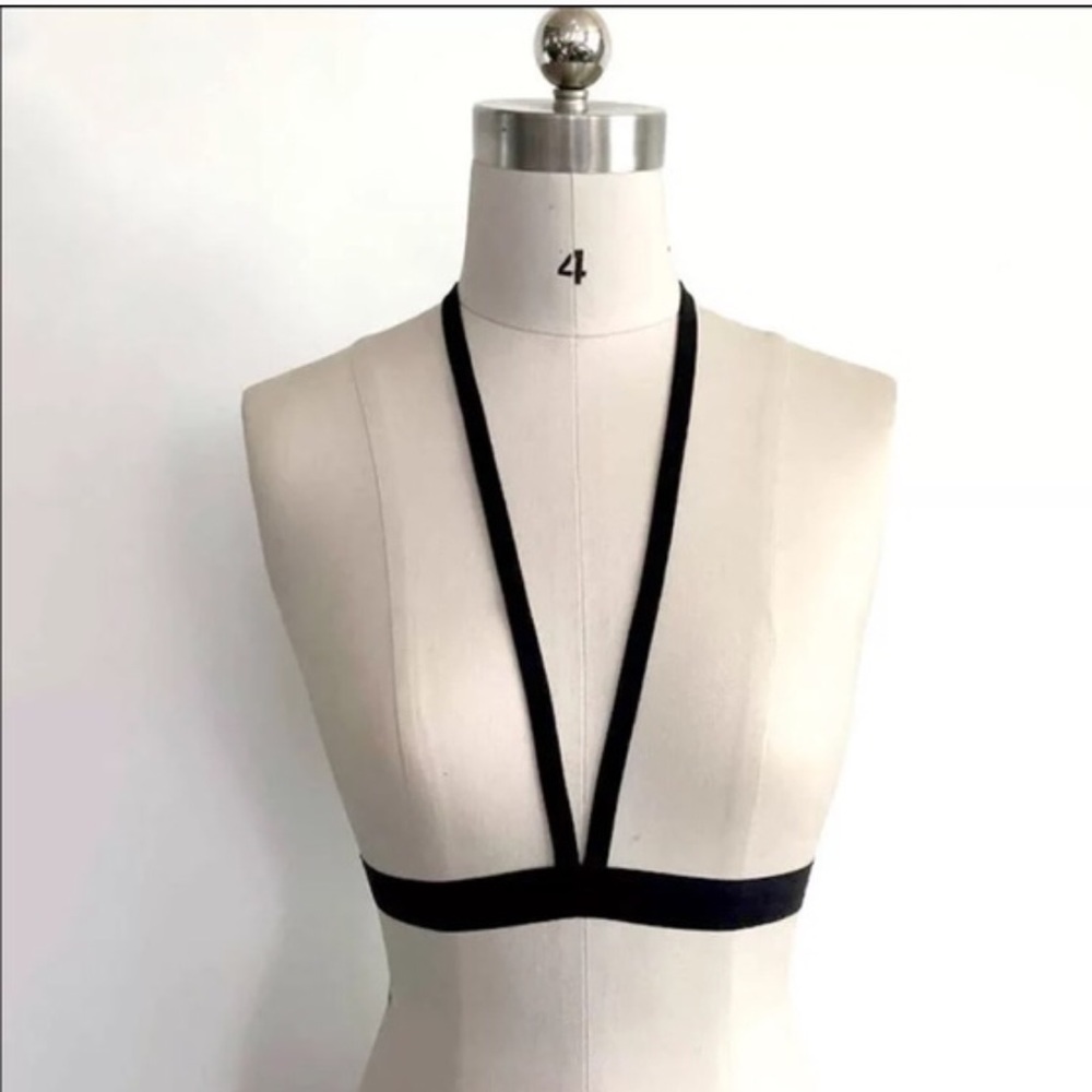 Black cage bra - Picture 2 of 4