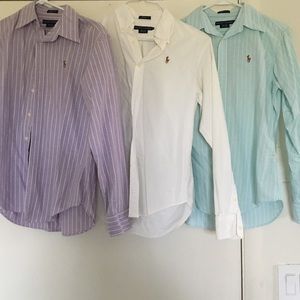 Lot of 3 Classic Fit Women's Oxfords