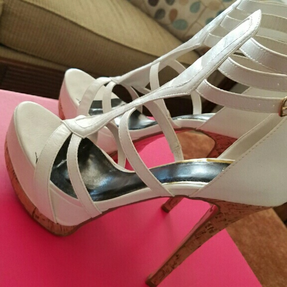 Gladiator Style Platform Heels