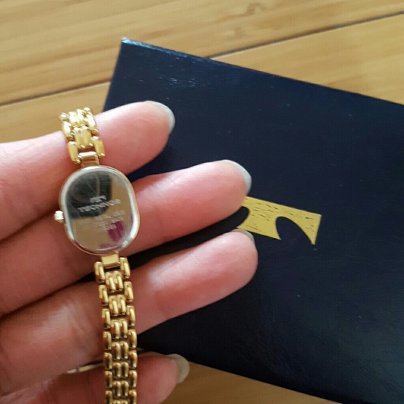 Authentic Technos, diamonds ruby watch - Picture 4 of 4