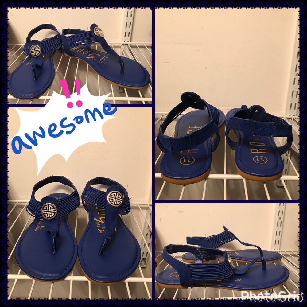 Navy blue Sandals