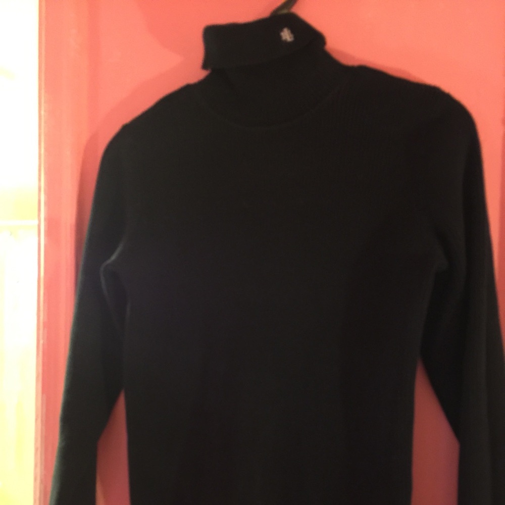 RALPH LAUREN BLACK SWEATER 💝❤️🌺