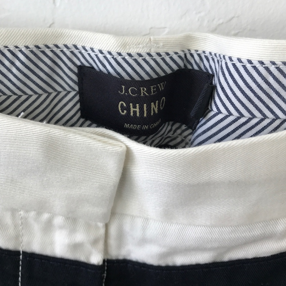 Brand new j. Crew chino striped shorts - Picture 2 of 4