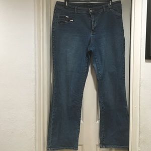 Vintage Jeans from Lane Bryant stone wash, zippers