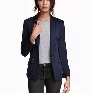 H&M Navy Blue Blazer