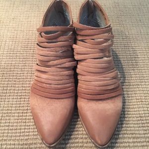 Free People Lost Valley Ankle Boot in Tan.