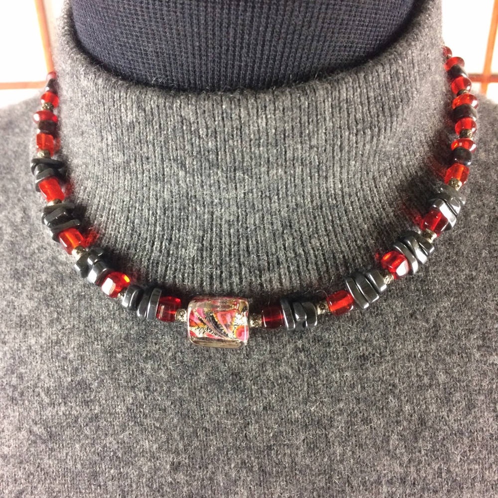 Beautiful handmade 18" necklace