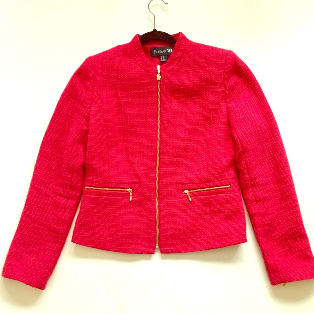 Cute red jacket. Forever 21