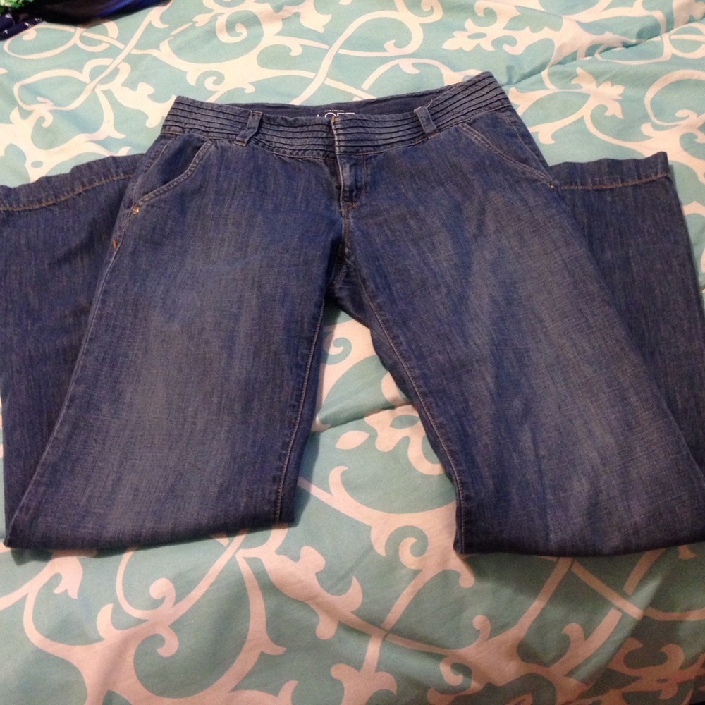 Ann Taylor Loft flare jeans