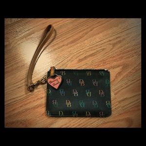 Dooney & Bourke wristlet, coin purse, credit card