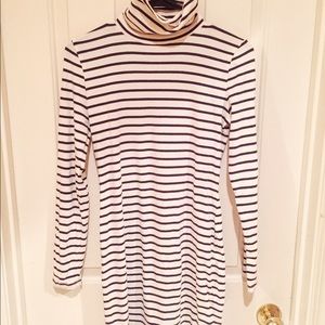 H&M Dresses - H&M Striped bodycon turtleneck dress H&M Dresses - H&M Striped bodycon turtleneck dress