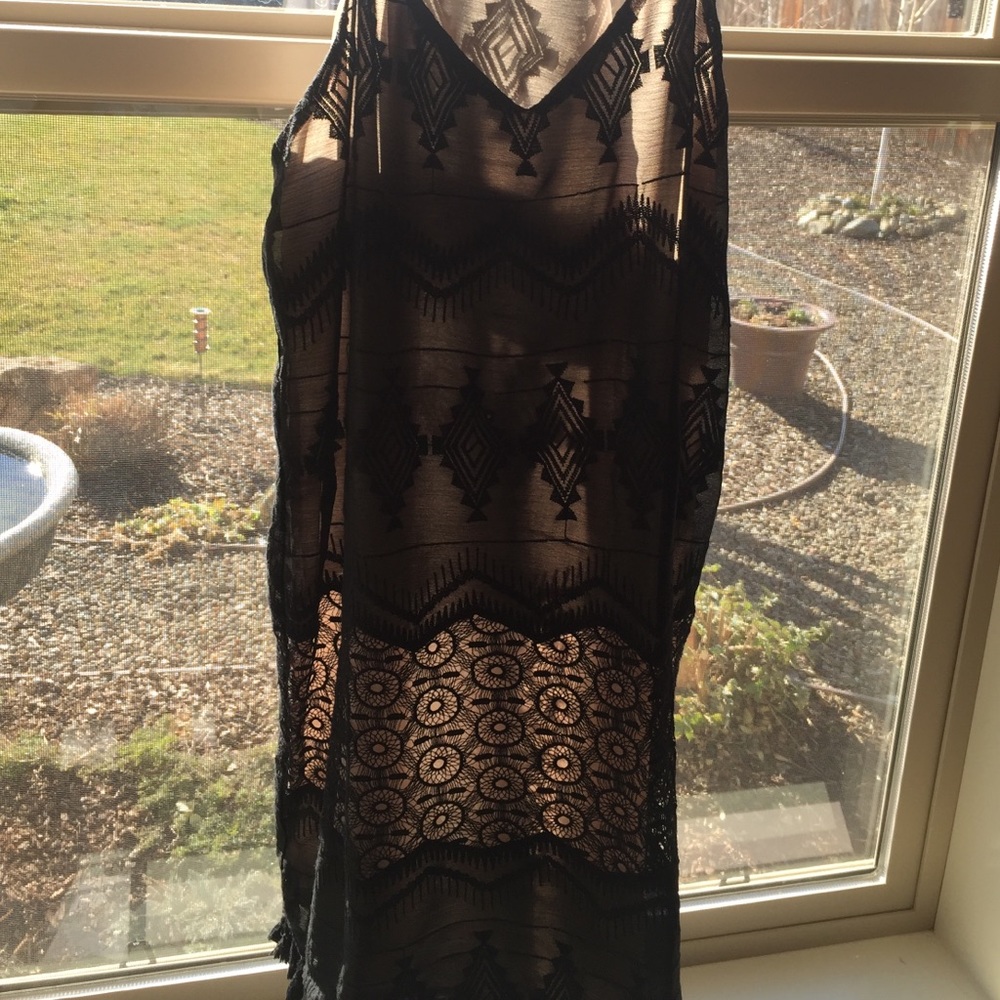 Black and Tan dress