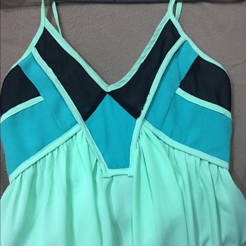Trendy mint dress