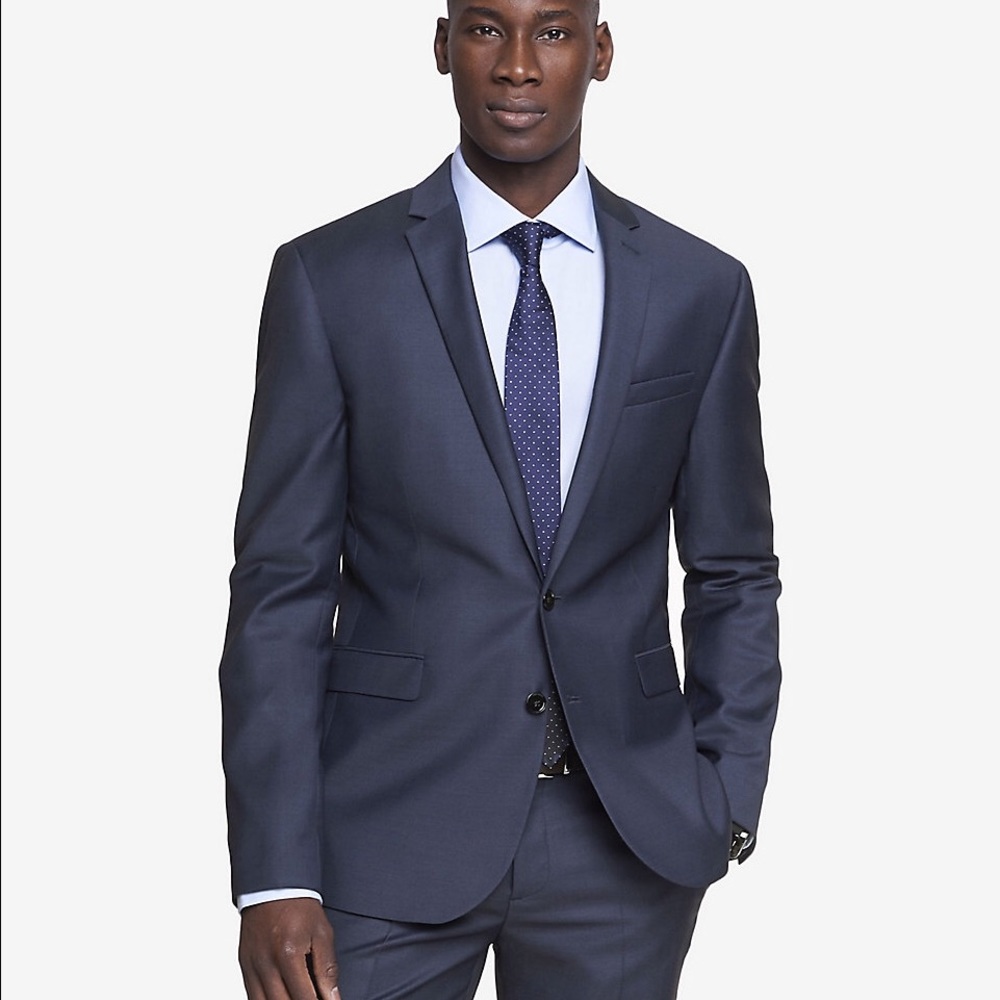 Express Skinny Innovator Suit Jacket