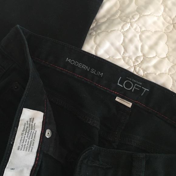 Ann Taylor LOFT (Modern Slim Size 8) Denim Jeans - Picture 2 of 4