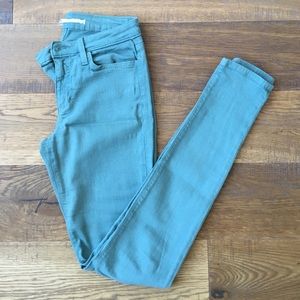 Joe's Jeans, The Skinny, sz 26, green