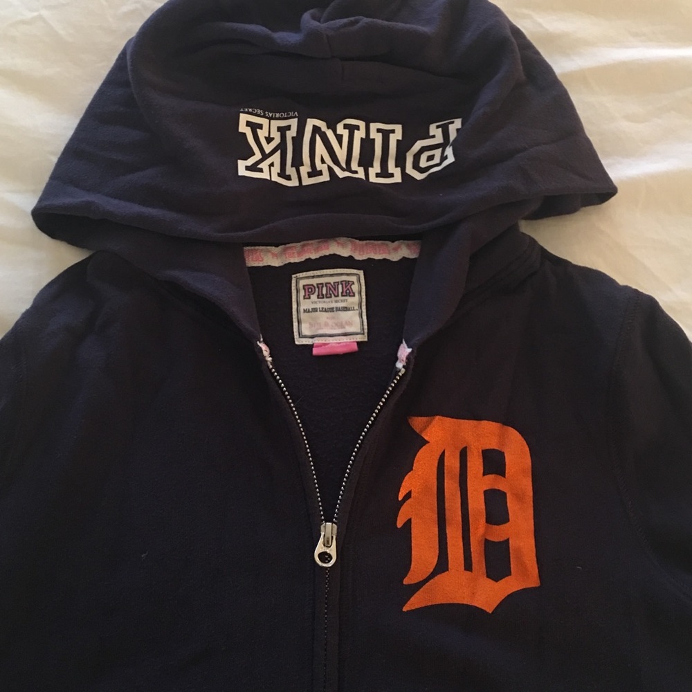 Victoria's Secret PINK Detroit Tigers Zip Up