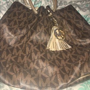 Michael Kors large purse authentic