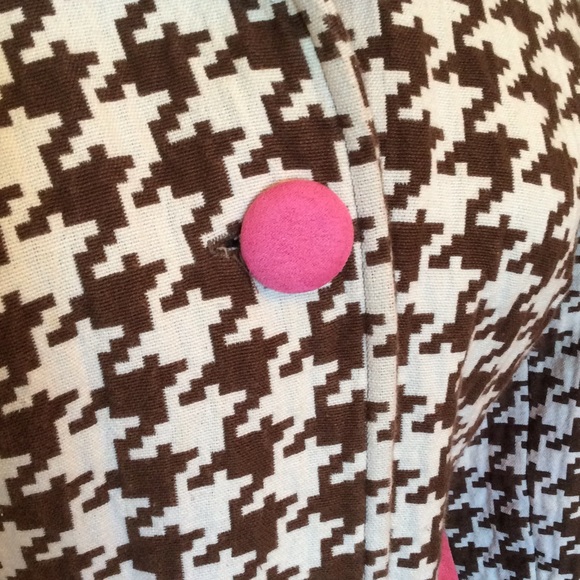 🌴3 SISTERS 🌴 Houndstooth Peacoat - Picture 4 of 4