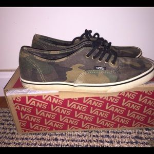 Camo vans