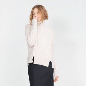 Zara Cable Knit Sweater