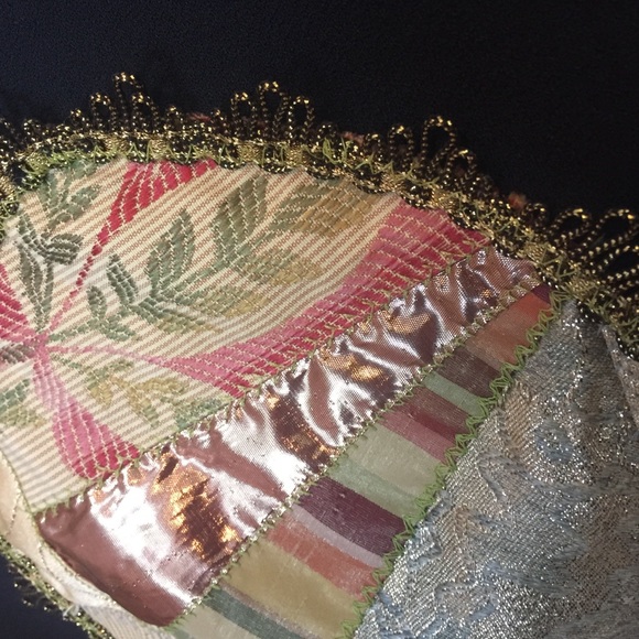 Black Blazer with Custom Patchwork Design - Picture 4 of 4