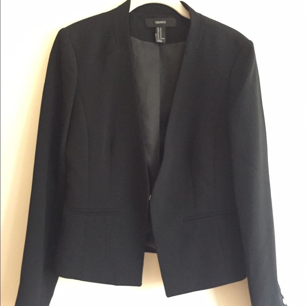 Tailored Black Blazer