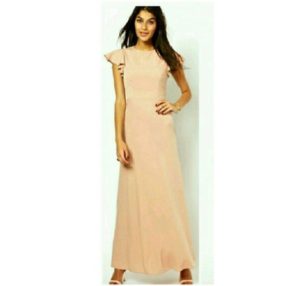 ASOS brand new with tags fitted maxi dress - Picture 4 of 5