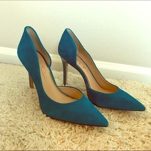 Jessica Simpson Turquoise Heels