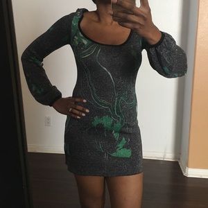 Bebe sweater dress small