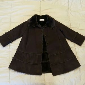 Girls brown dress coat Girls brown dress coat