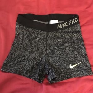 Women's Nike pro shorts