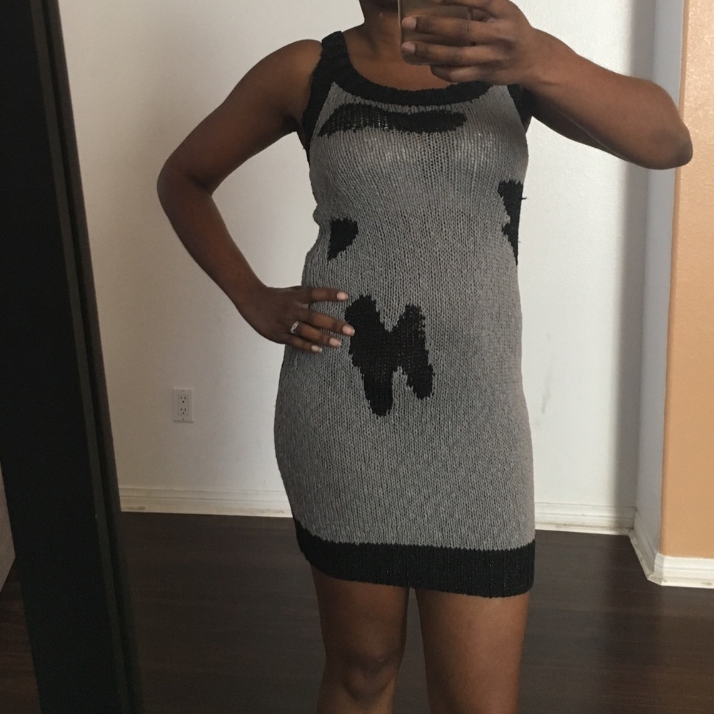 Bebe sleeveless sweater dress