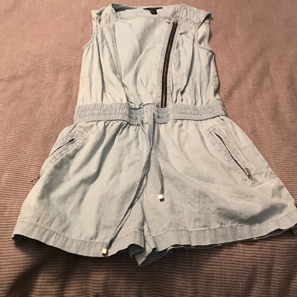 NWOT Forever 21 denim romper - Picture 2 of 5