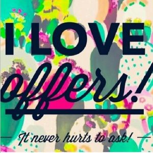 Feel free to make an offer