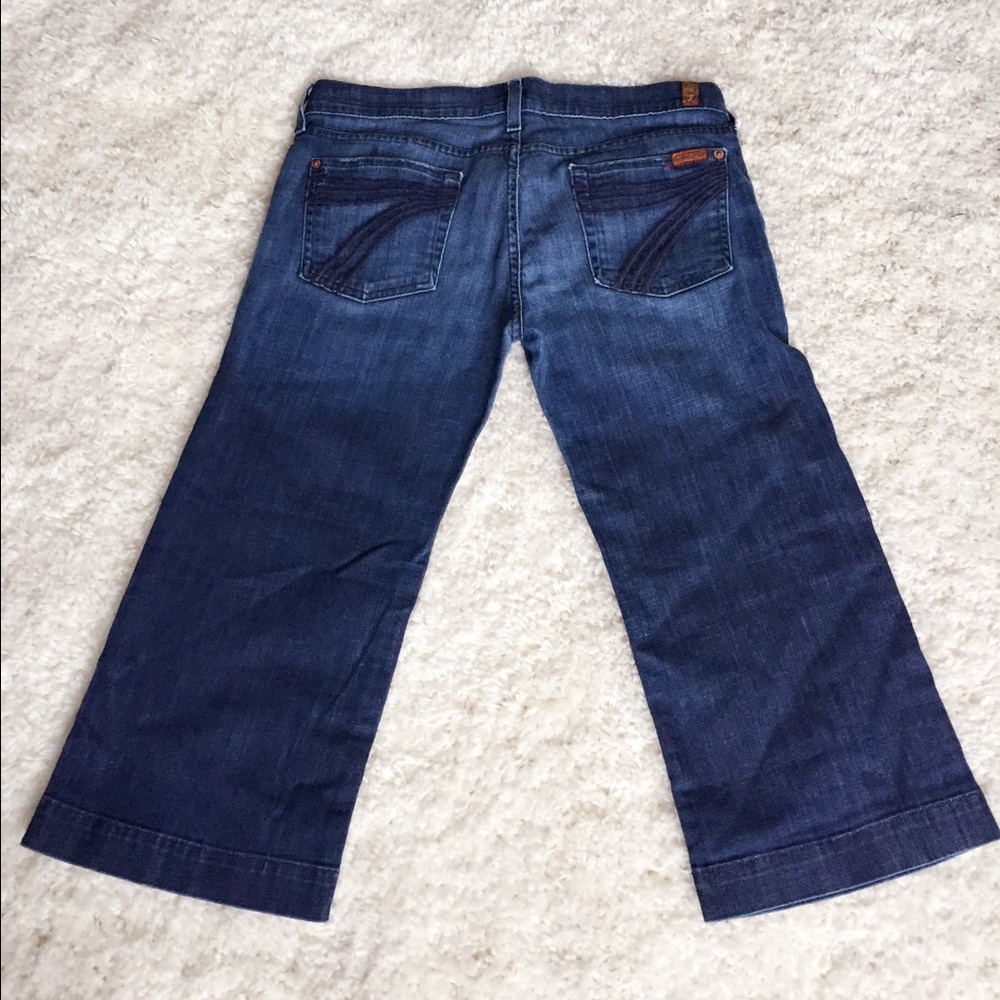 *FLASH SALE* 7 For All Mankind Wide-leg Capris