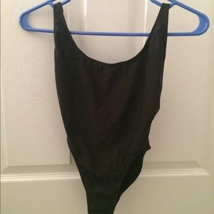 American Apparel Nylon Tricot High Cut Swim