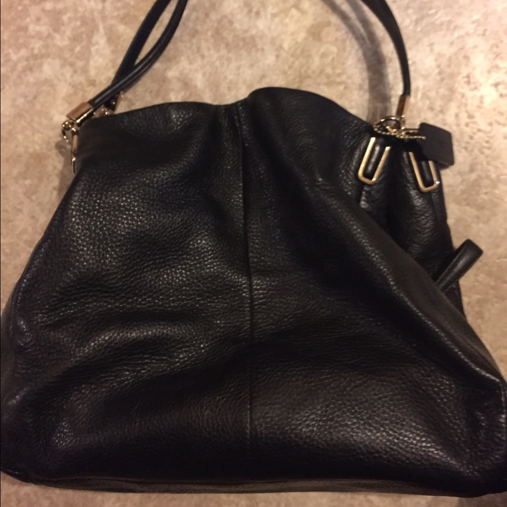 Coach black hobo bag. Great condition.