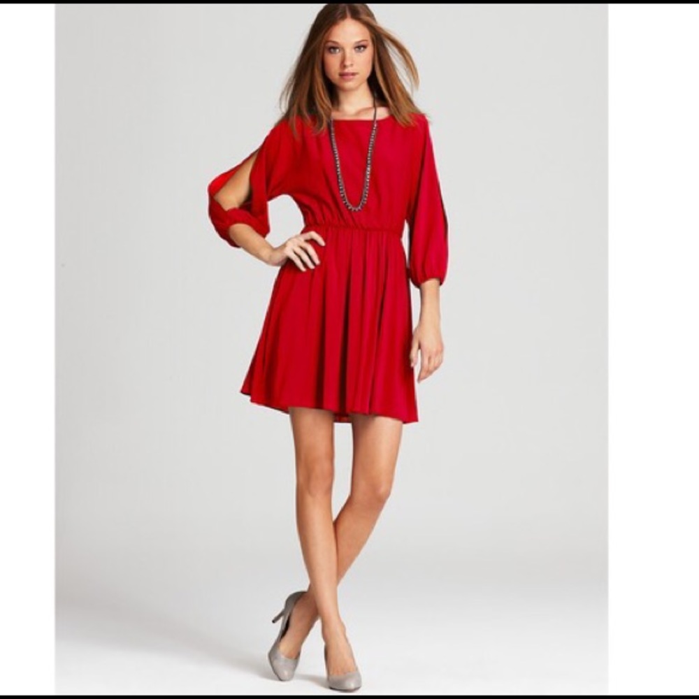 Alice + Olivia Silk Dress