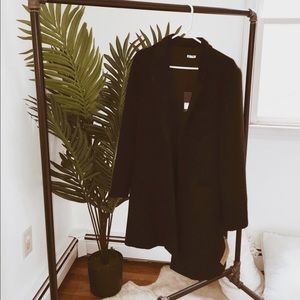 Reformation fletcher jacket in black